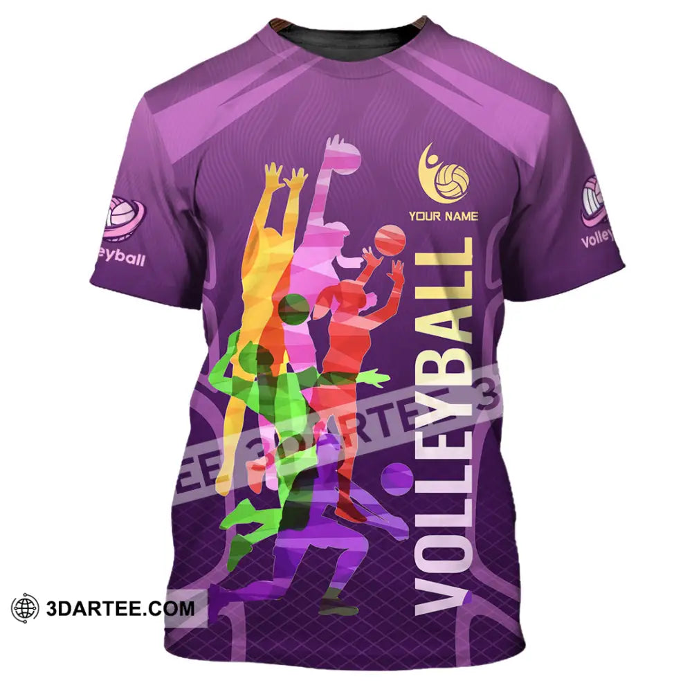 Unisex Shirt - Custom Volleyball 3D Shirt - T-Shirt / S - T-shirt