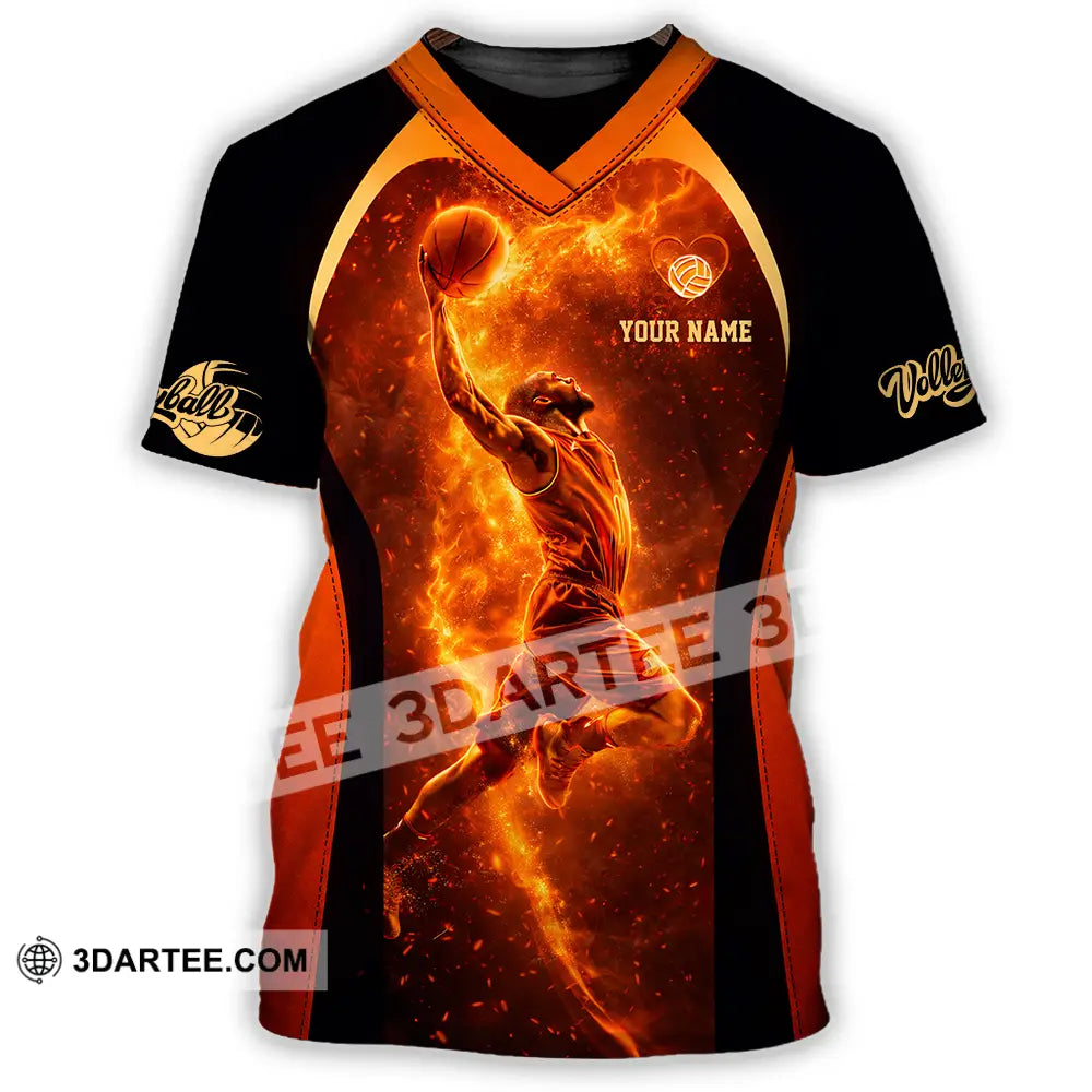 Unisex Shirt - Custom Volleyball 3D Shirt T-Shirt / S T-shirt