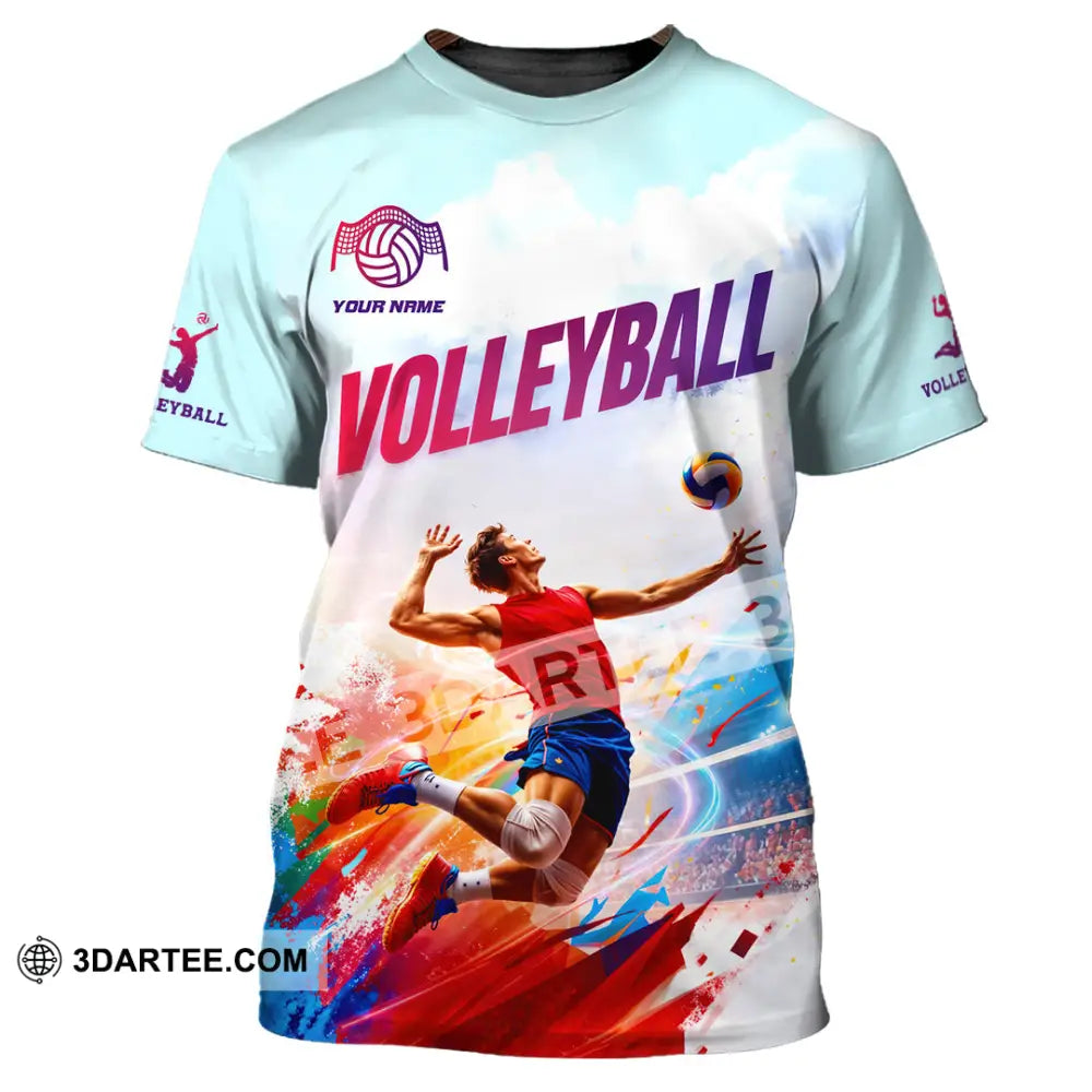 Unisex Shirt - Custom Volleyball 3D Shirt - T-Shirt / S - T-shirt