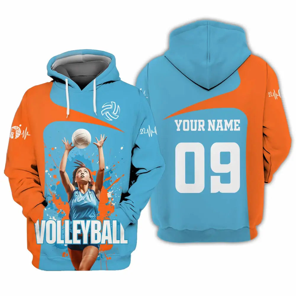 Unisex Shirt - Custom Volleyball Shirt Hoodie / S T-shirt