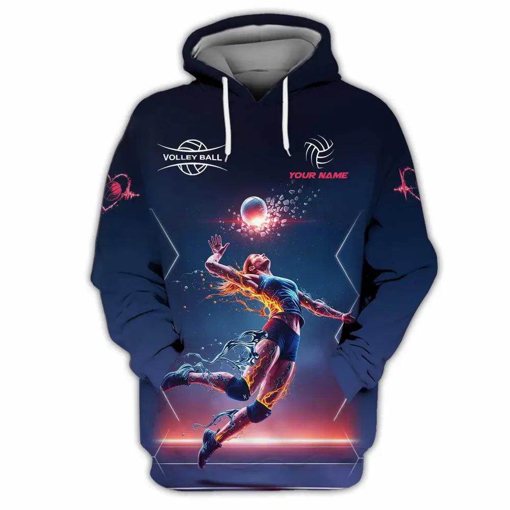 Unisex Shirt - Custom Volleyball Shirt Hoodie / S T-shirt