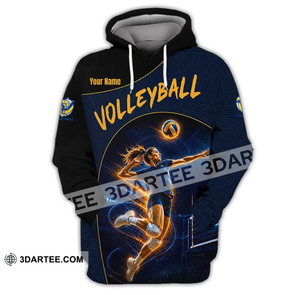 Unisex Shirt - Custom Volleyball Shirt - Hoodie / S - T-shirt