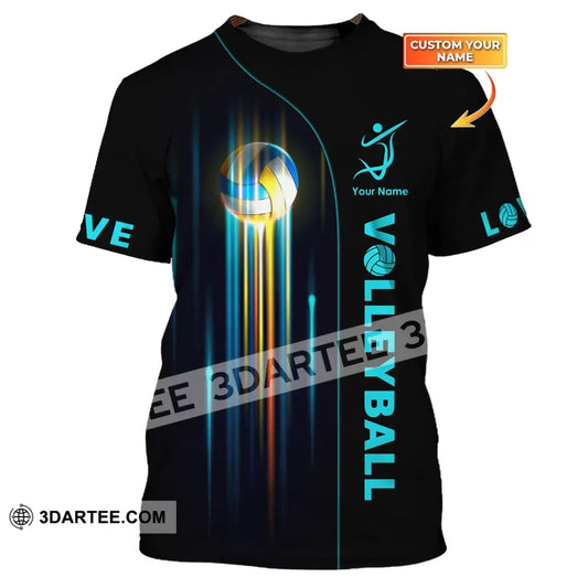 Unisex Shirt Custom Volleyball Hoodie Team T-Shirt Gift For Players / S