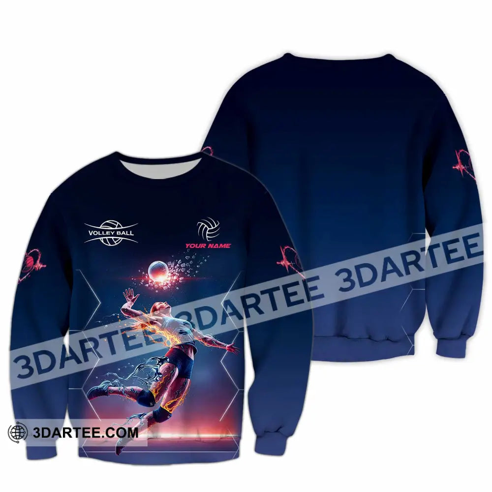 Unisex Shirt - Custom Volleyball Shirt Long Sleeve / S T-shirt