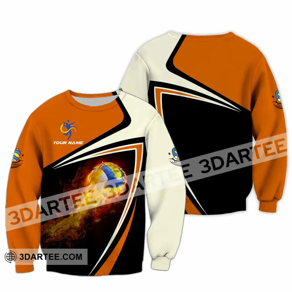 Unisex Shirt - Custom Volleyball Shirt Long Sleeve / S T-shirt
