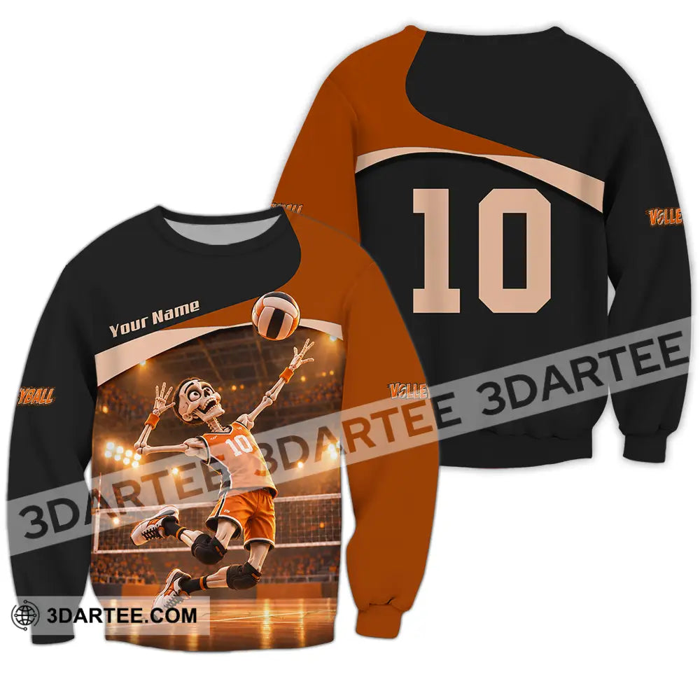 Unisex Shirt - Custom Volleyball Shirt - Long Sleeve / S - T-shirt