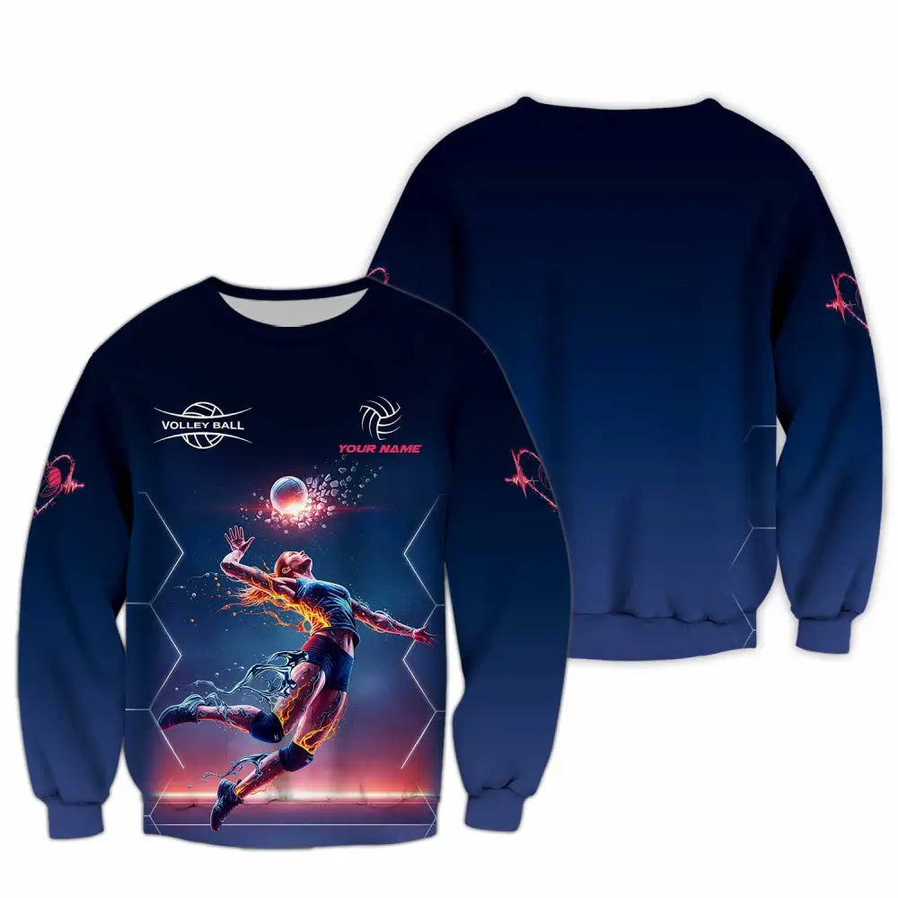 Unisex Shirt - Custom Volleyball Shirt Long Sleeve / S T-shirt