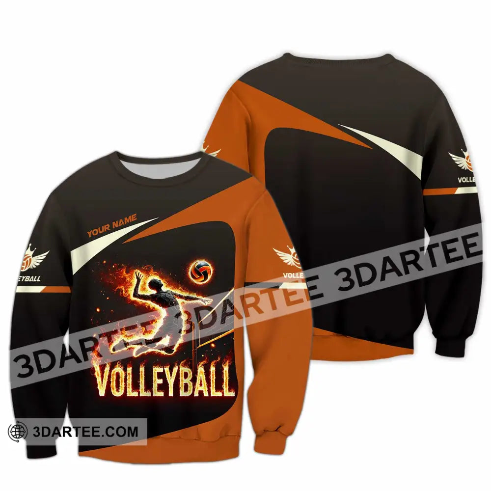 Unisex Shirt - Custom Volleyball Shirt Long Sleeve / S T-shirt