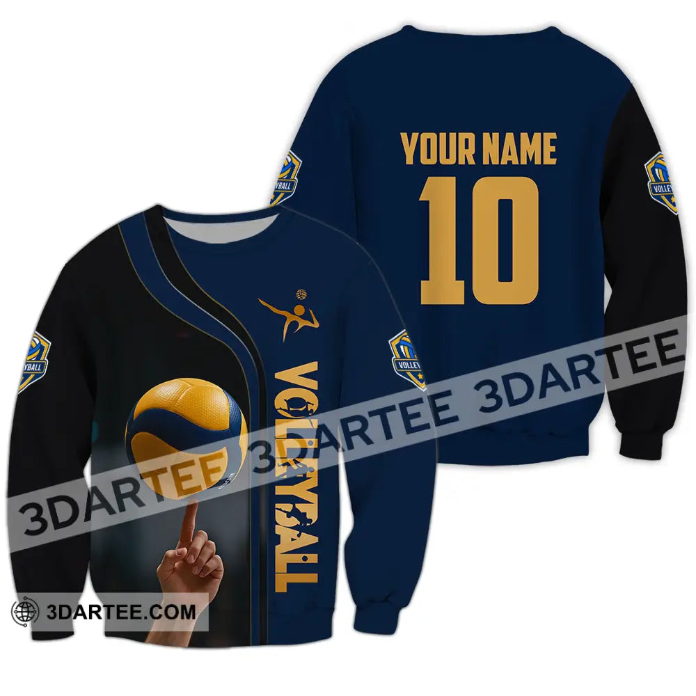 Unisex Shirt - Custom Volleyball Shirt Long Sleeve / S T-shirt