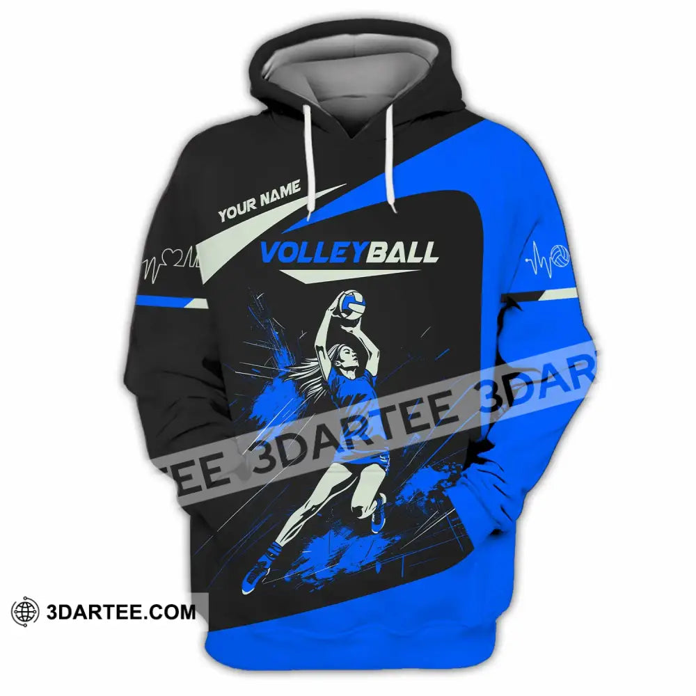 Unisex Shirt - Custom Volleyball Lover Sport Shirt Hoodie / S T-shirt