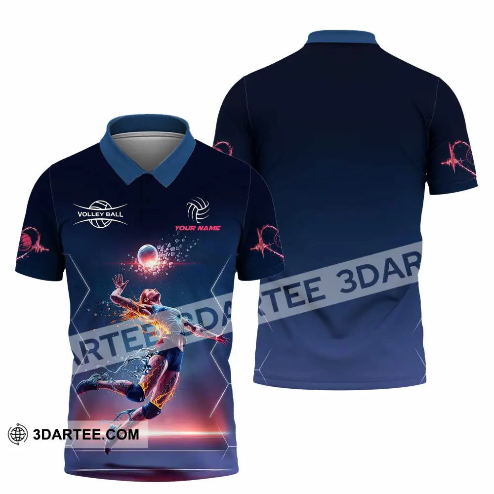 Unisex Shirt - Custom Volleyball Shirt Polo Shirt / S T-shirt