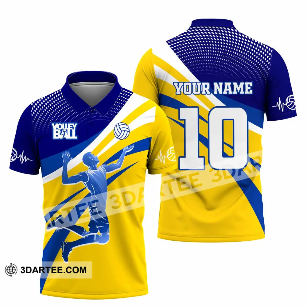 Unisex Shirt - Custom Volleyball Shirt Polo Shirt / S T-shirt