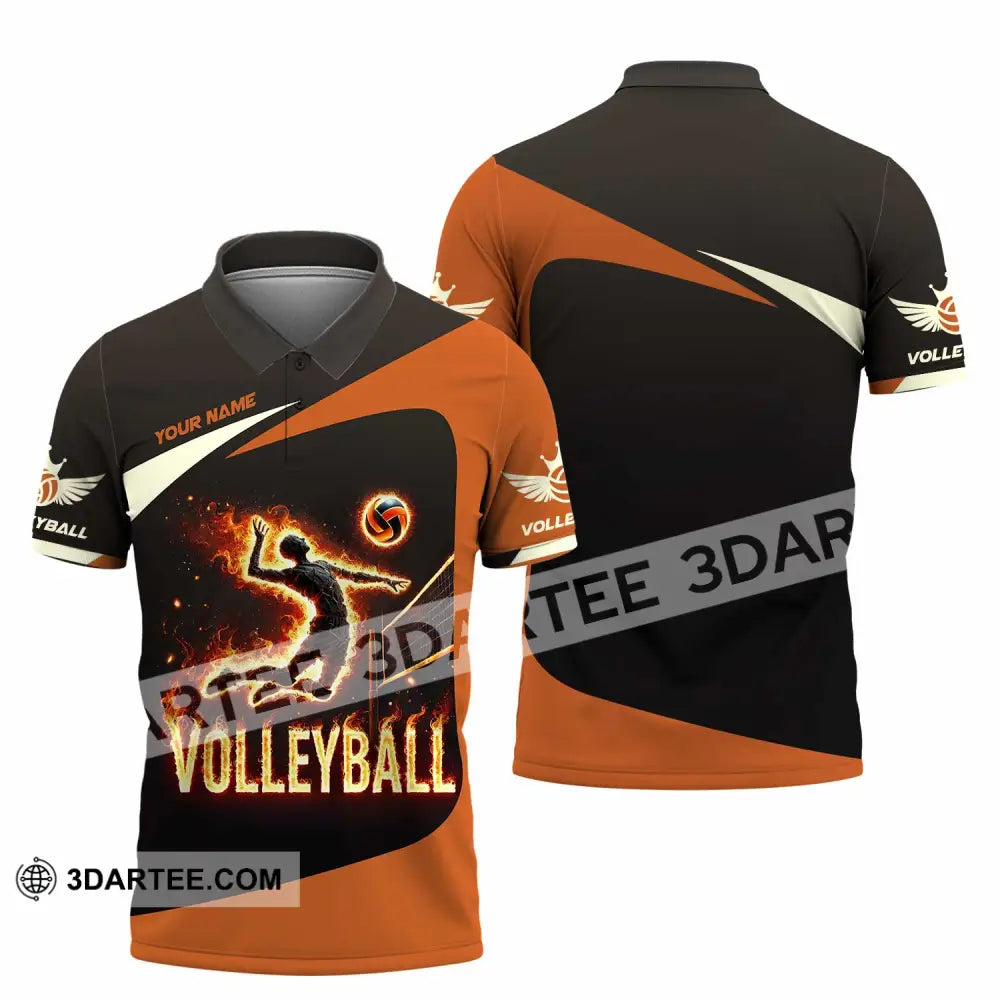Unisex Shirt - Custom Volleyball Shirt Polo Shirt / S T-shirt
