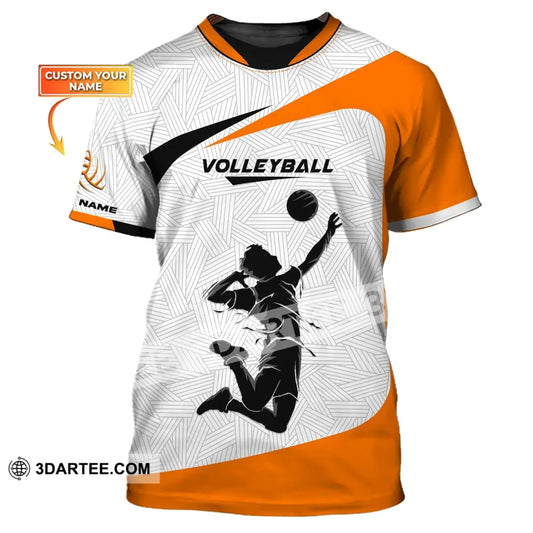 Unisex Shirt Custom Volleyball Polo Team T-Shirt Gift For Players / S