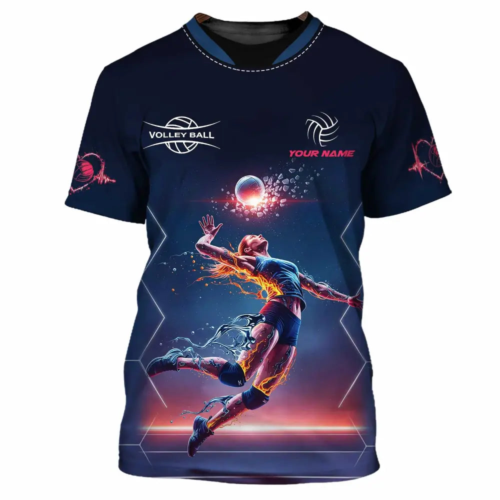 Unisex Shirt - Custom Volleyball Shirt T-Shirt / S T-shirt