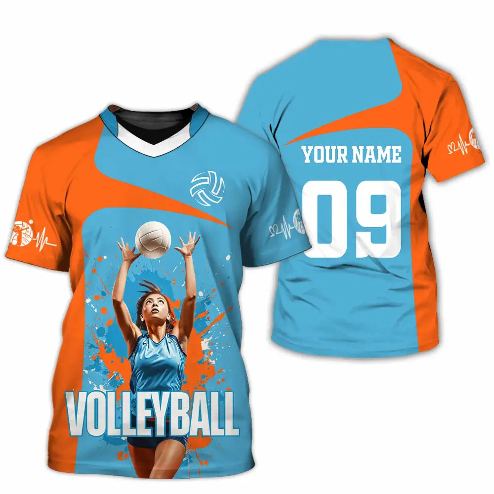Unisex Shirt - Custom Volleyball Shirt T-Shirt / S T-shirt