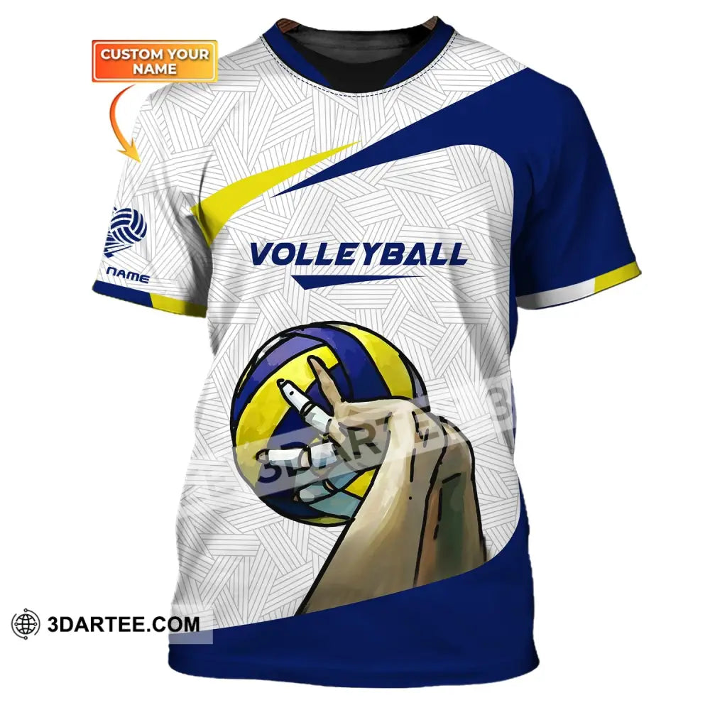 Unisex Shirt Custom Volleyball Team T-Shirt For Club Gift Players / S