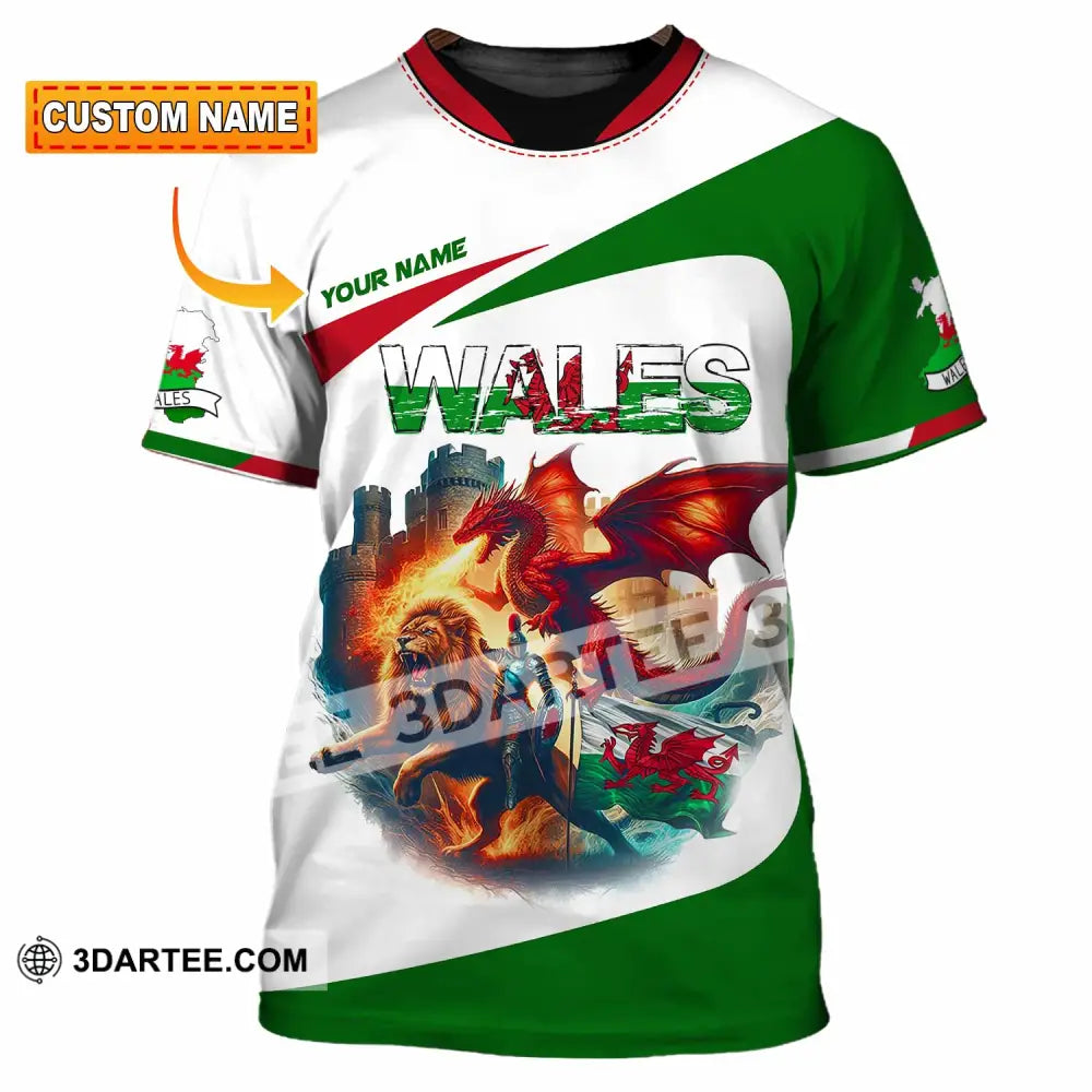 Unisex Shirt - Custom Wales Shirt T-shirt