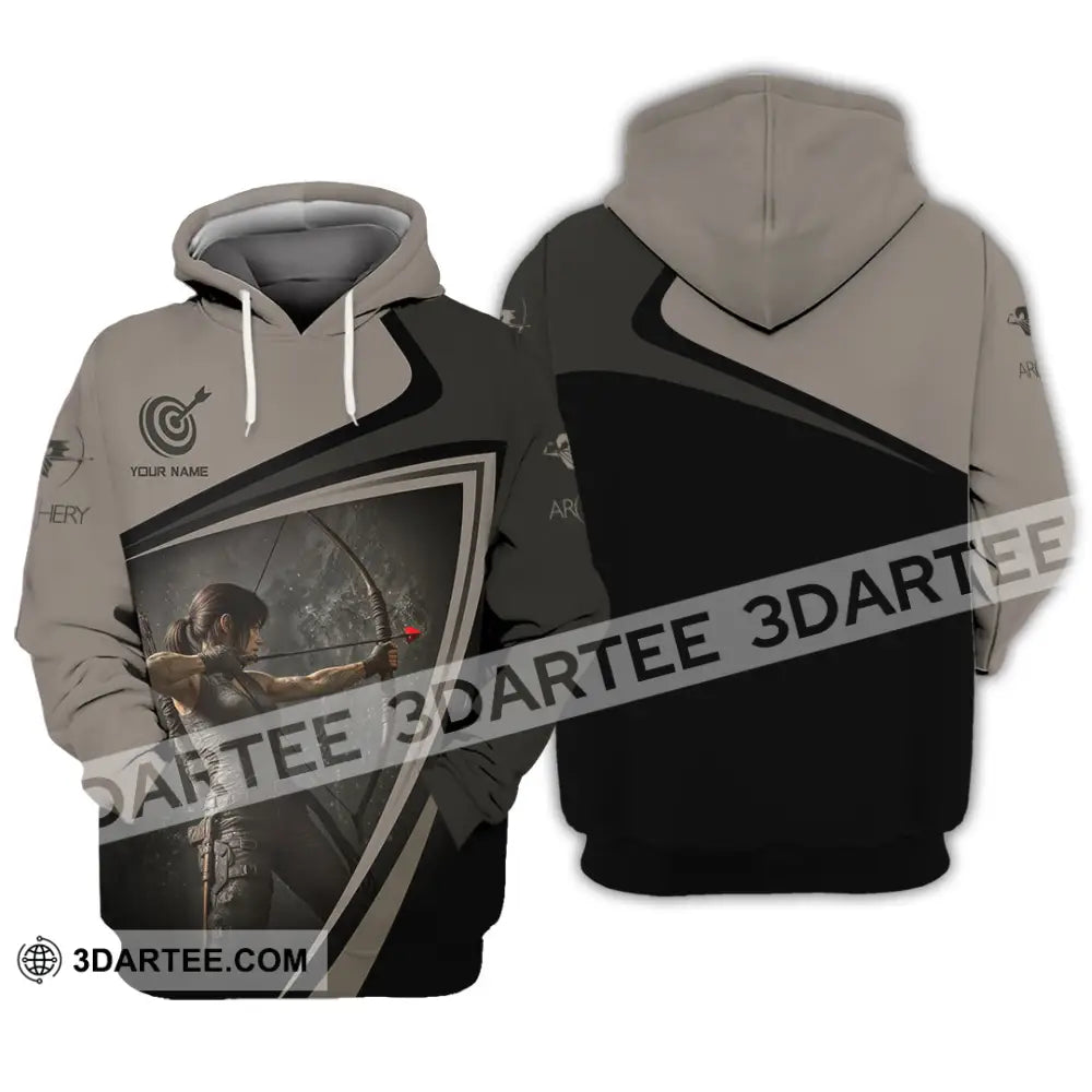 Unisex Shirt - Custom Warrior Archery Shirt Hoodie / S T-shirt