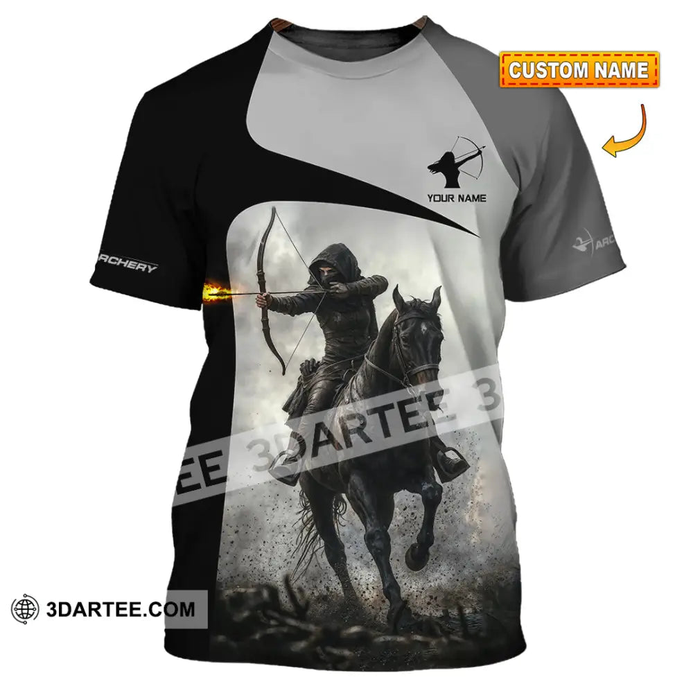 Unisex Shirt - Custom Warrior Horseman Archery Shirt T-shirt