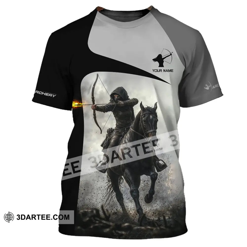 Unisex Shirt - Custom Warrior Horseman Archery Shirt T-Shirt / S T-shirt