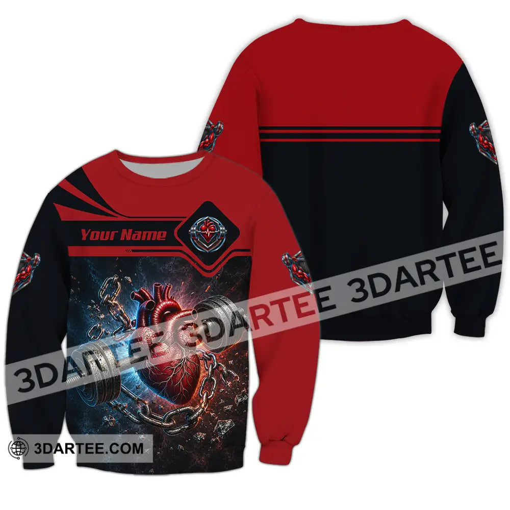 Unisex Shirt - Custom Weightlifting Shirt - Long Sleeve / S - T-shirt