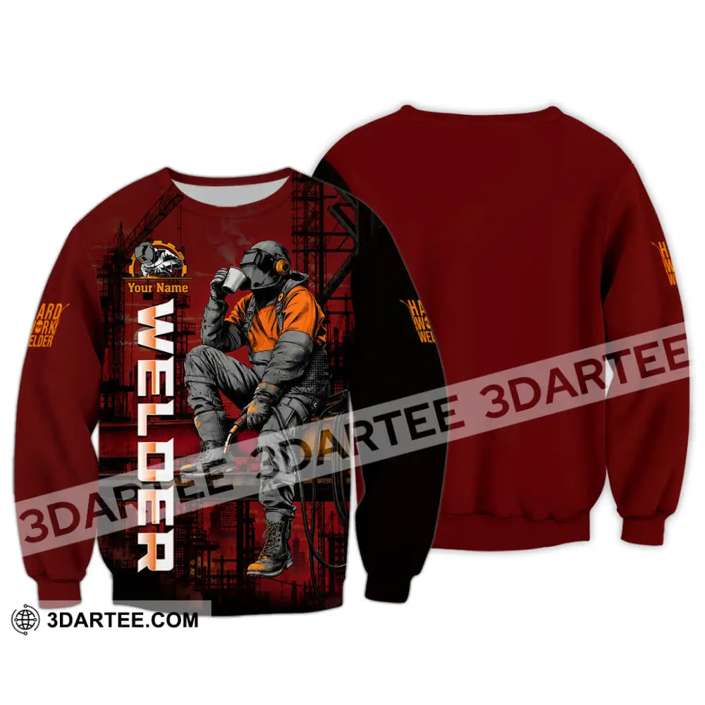 Unisex Shirt - Custom Welder Shirt - Long Sleeve / S - T-shirt