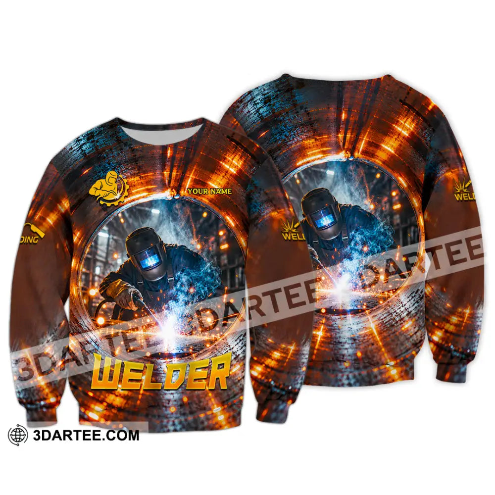 Unisex Shirt - Custom Welder Shirt - Long Sleeve / S - T-shirt