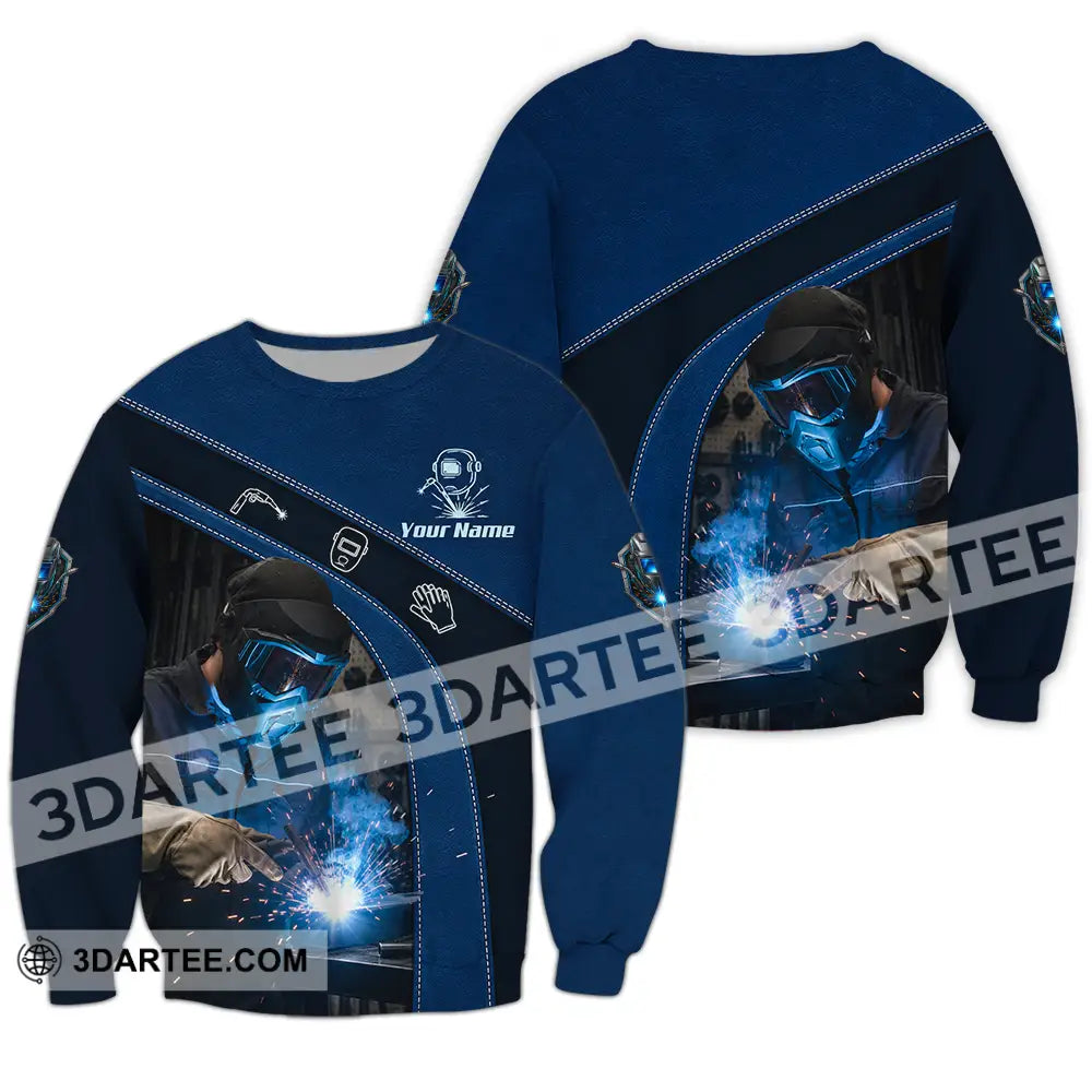 Unisex Shirt - Custom Welder Shirt - Long Sleeve / S - T-shirt