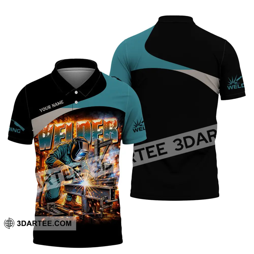 Unisex Shirt - Custom Welder Shirt - Polo Shirt / S - T-shirt