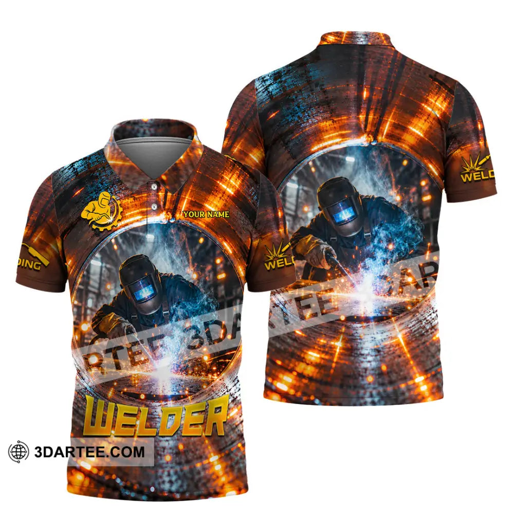 Unisex Shirt - Custom Welder Shirt - Polo Shirt / S - T-shirt