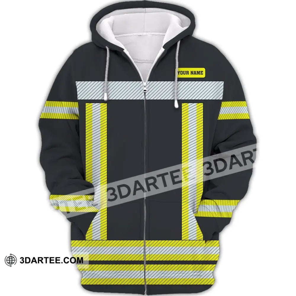 Unisex Shirt Custom Workwear Mechanic Uniforms Polo For Workers Zipper Hoodie / S T-Shirt