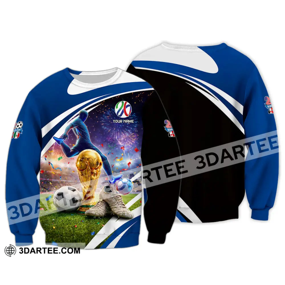 Unisex Shirt - Custom World Cup 2026 3D Shirt Long Sleeve / S T-shirt