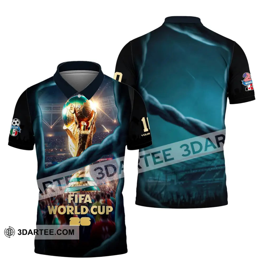 Unisex Shirt - Custom World Cup 2026 3D Shirt Polo Shirt / S T-shirt