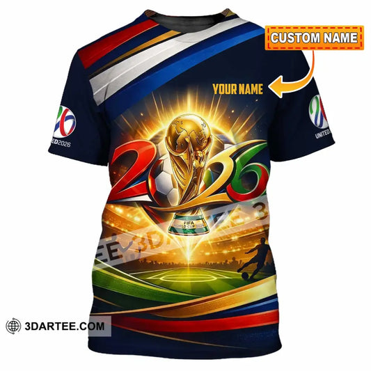 Unisex Shirt - Custom World Cup 2026 3D Shirt - T-shirt