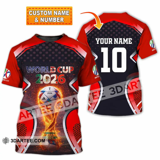 Unisex Shirt - Custom World Cup 2026 3D Shirt T-shirt