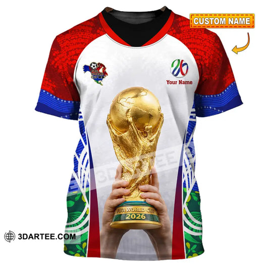 Unisex Shirt - Custom World Cup 2026 3D Shirt - T-shirt