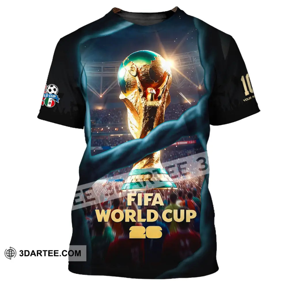 Unisex Shirt - Custom World Cup 2026 3D Shirt T-Shirt / S T-shirt