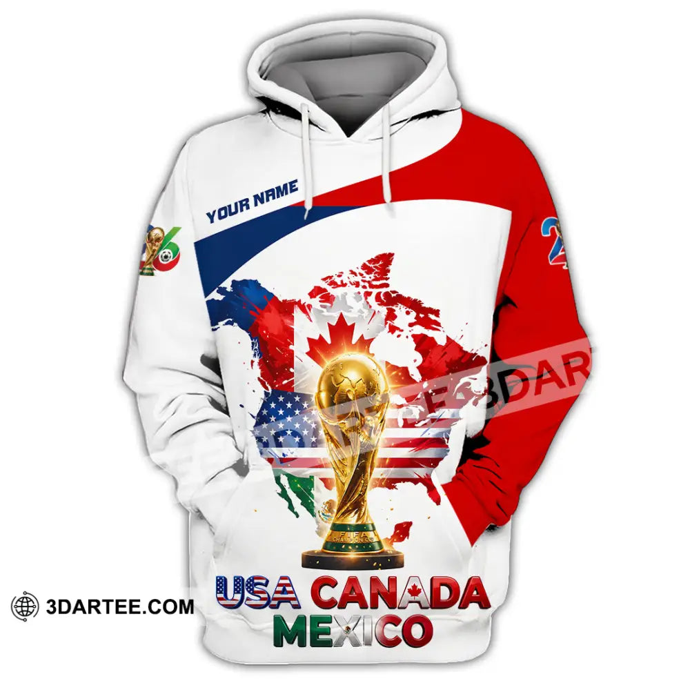 Unisex Shirt - Custom World Cup 2026 Shirt - Hoodie / S - T-shirt