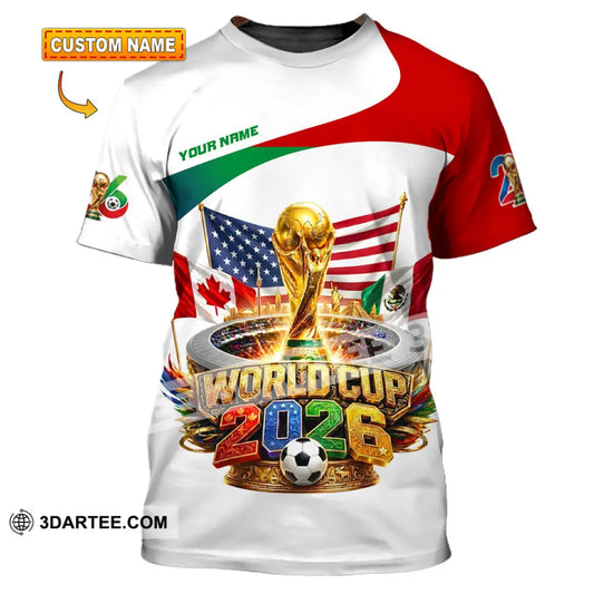Unisex Shirt - Custom World Cup 2026 Shirt - T-shirt