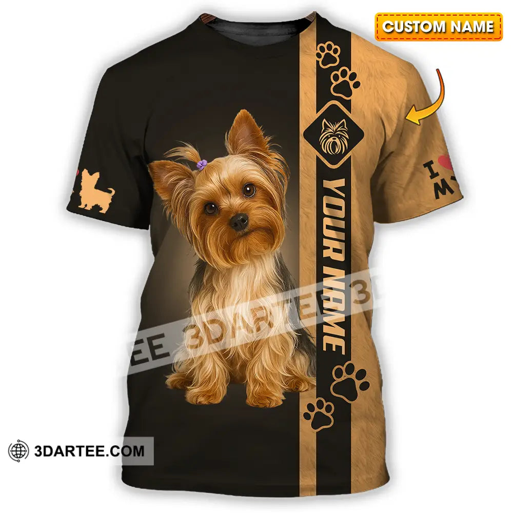 Unisex Shirt - Custom Yorkshire Terrier Shirt T-shirt