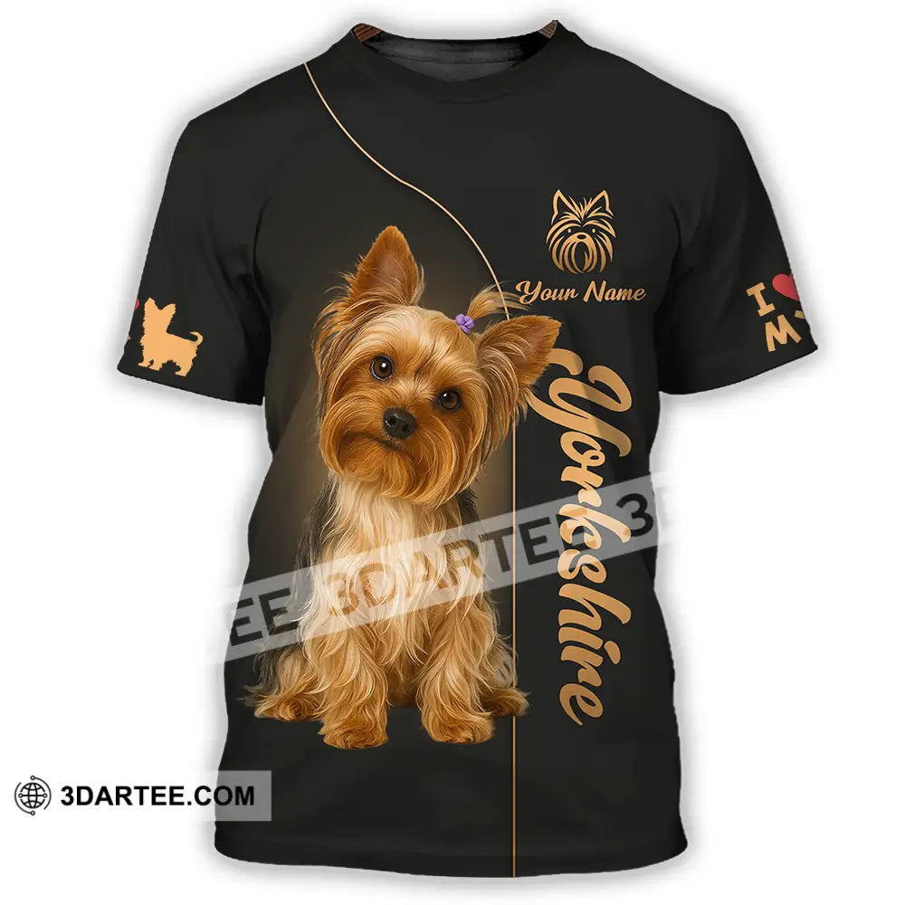 Unisex Shirt - Custom Yorkshire Terrier Shirt T-Shirt / S T-shirt