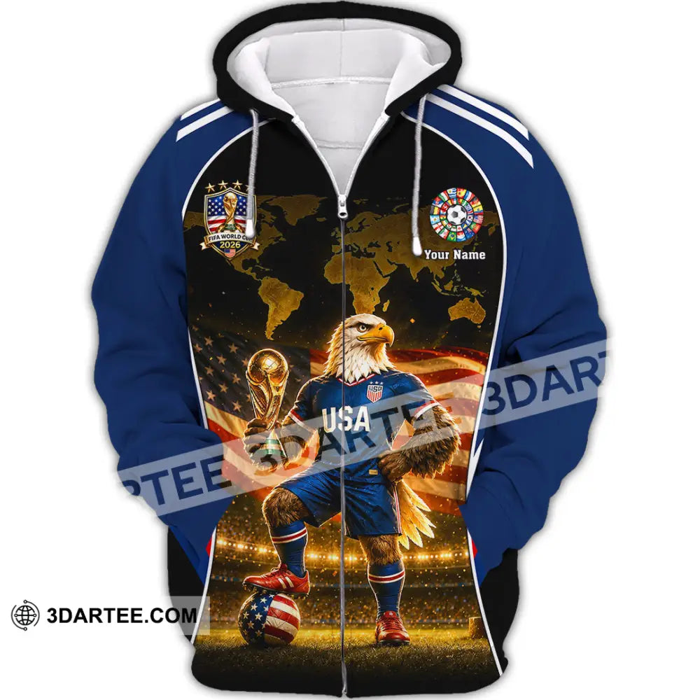 Unisex Shirt - Custom World Cup 2026 Shirt - Zipper Hoodie / S - T-shirt