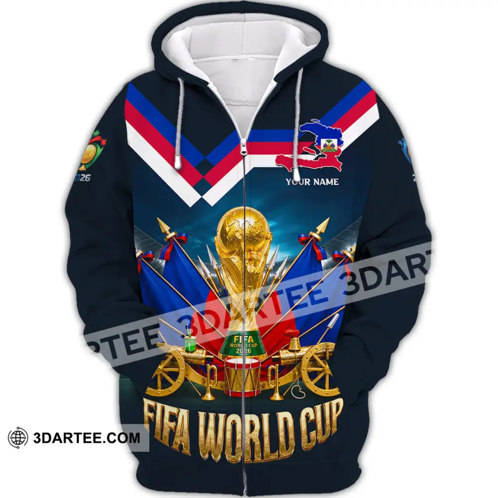 Unisex Shirt - Custom World Cup 2026 Shirt - Zipper Hoodie / S - T-shirt