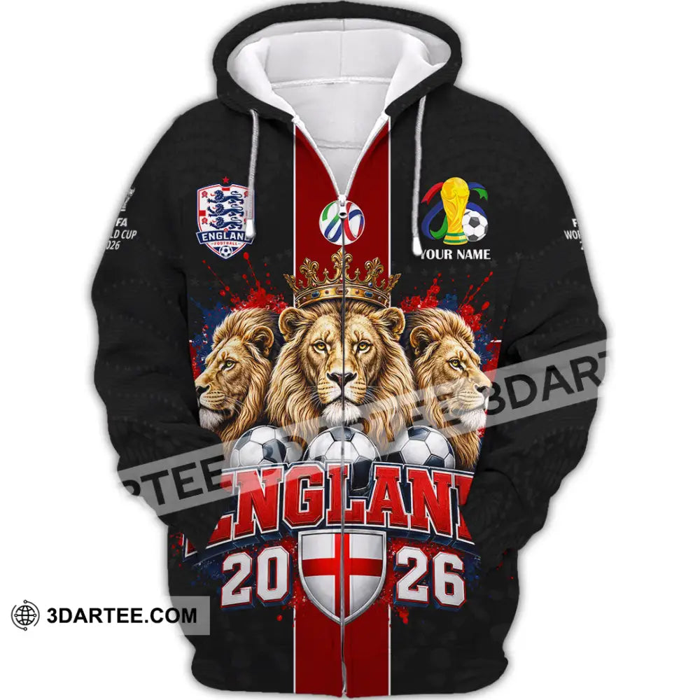 Unisex Shirt - Custom World Cup 2026 Shirt - Zipper Hoodie / S - T-shirt