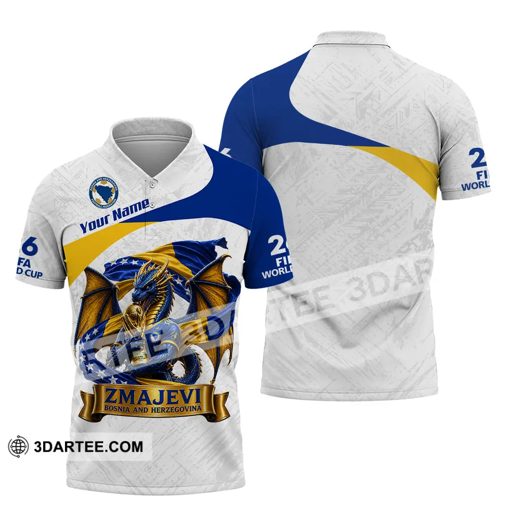 Unisex Shirt - Custom Zmajevi World Cup 2026 3D Shirt - Polo Shirt / S - T-shirt