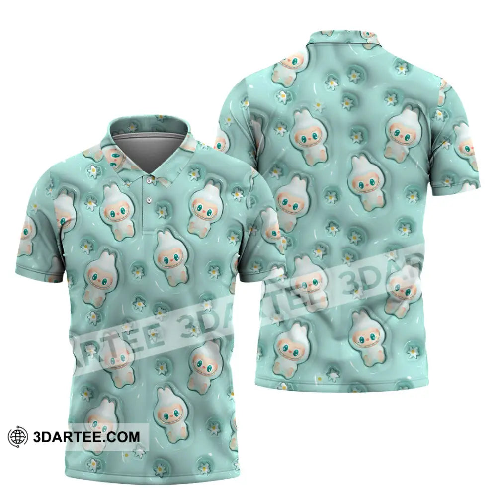 Unisex Shirt - Cute Labubu The Monsters Shirt Multiple Graphic Cute Collectible Gift Polo Shirt / S T-shirt