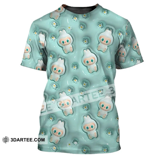 Unisex Shirt - Cute Labubu The Monsters Shirt Multiple Graphic Cute Collectible Gift T-shirt