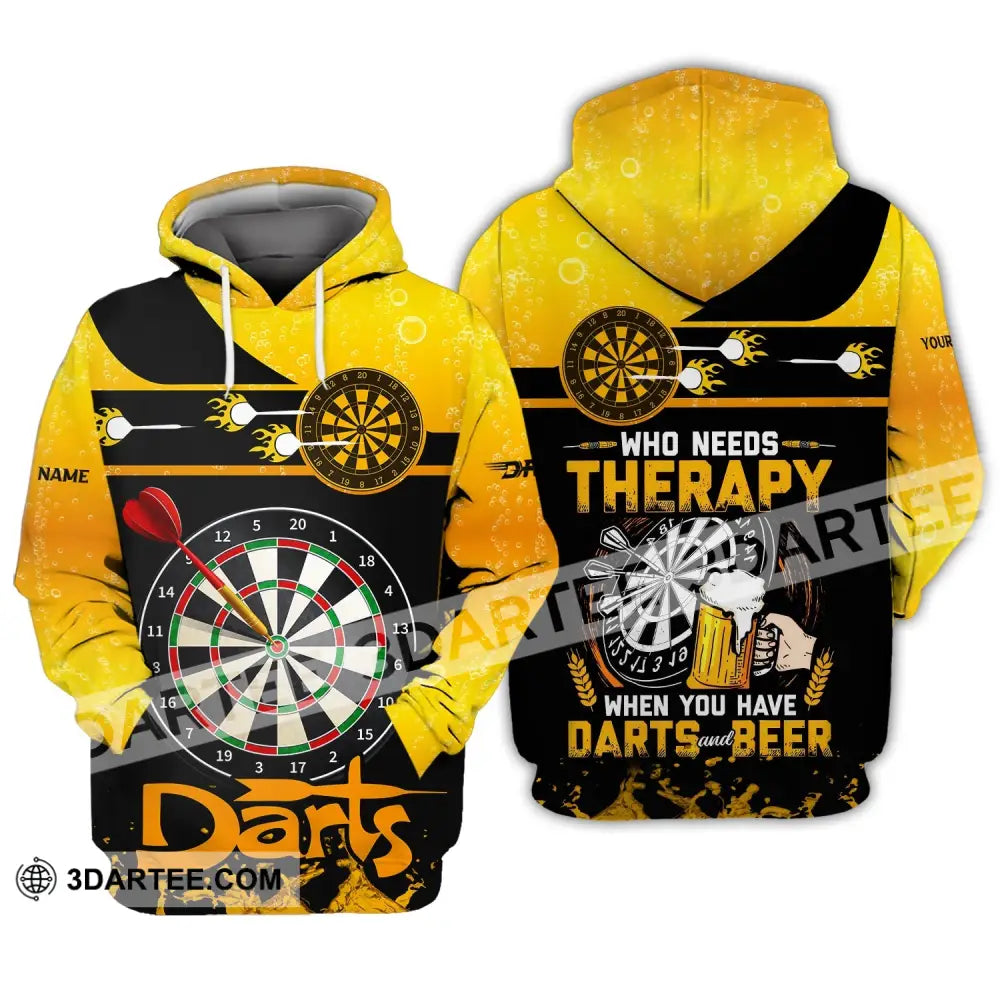 Unisex Shirt Darts Beer Custom Polo Hoodie Team T-Shirt Gift For Players / S