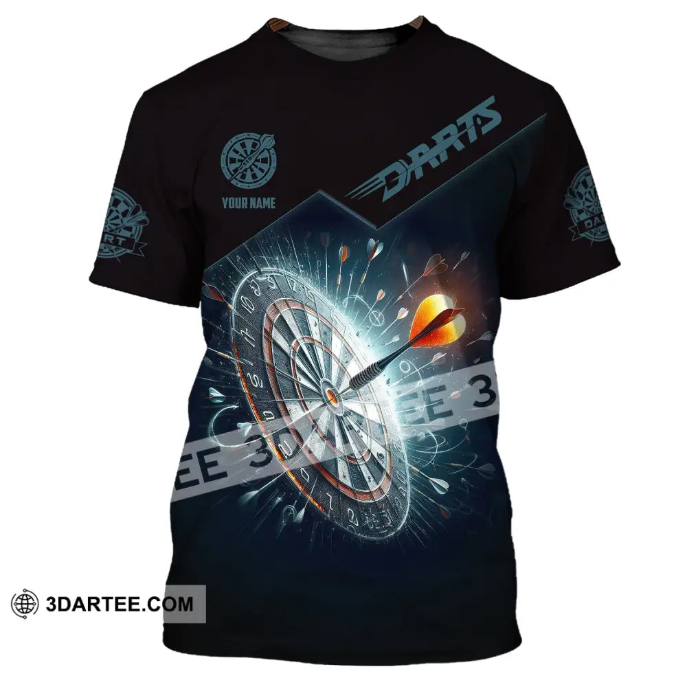 Unisex Shirt Darts T-Shirt Gift For Lover Gamer / S